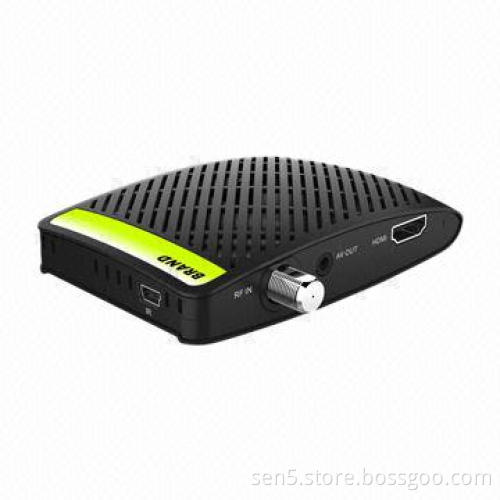DVB-S2, DVB-T, DVB-C, Real-time Set-top Box, Mini Housing with Classic Design